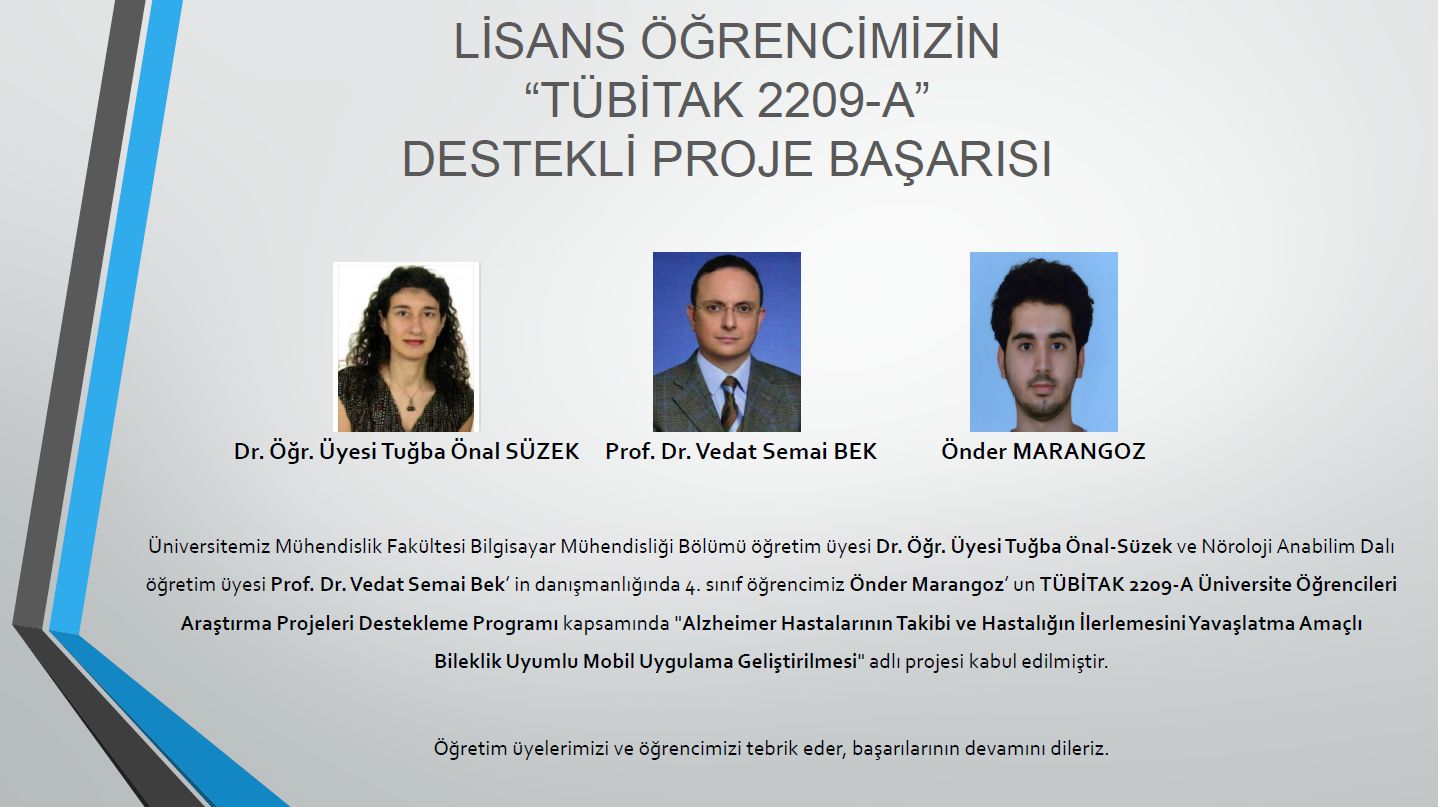 Personel Daire Baskanligi Mugla Sitki Kocman Universitesi Bilgisayar Muhendisligi Lisans Ogrencilerimizin Tubitak 2209 A Destekli Proje Basarisi