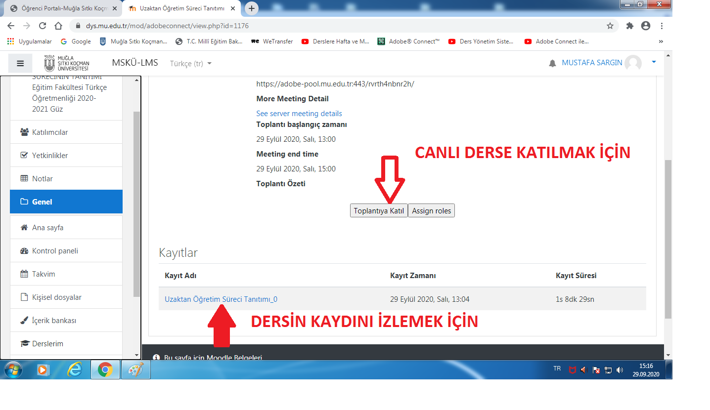 egitim fakultesi mugla sitki kocman universitesi dys ogrenci giris tanitim