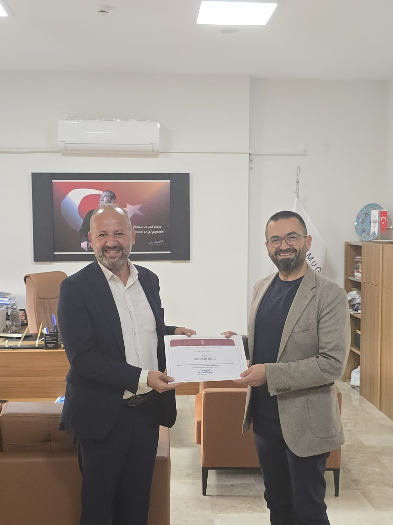 Turizm Öğrencileri SKAL Marmaris Başkanı Süleyman Yıldız ile Buluştu