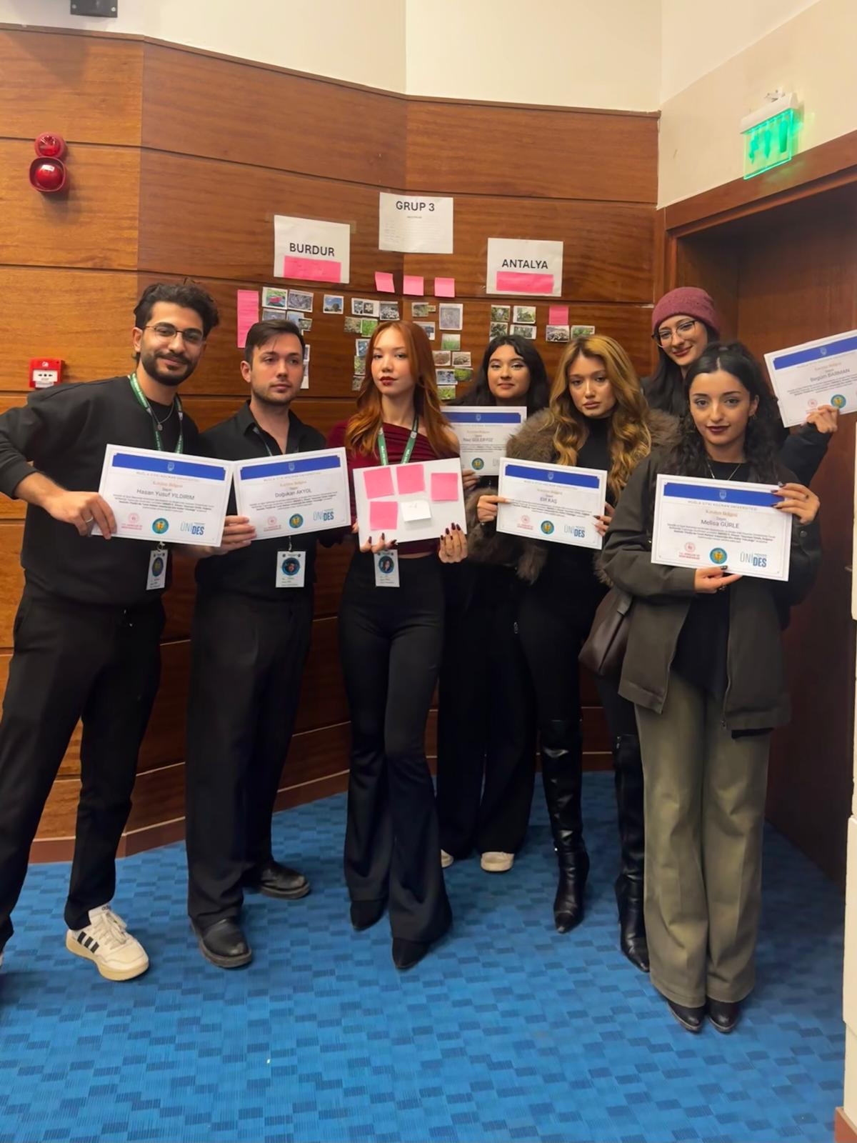Turizm Rehberliği Bölümü UNİDES Projesi