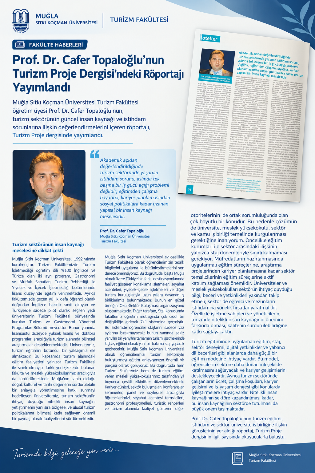 Prof. Dr. Cafer Topaloğlu