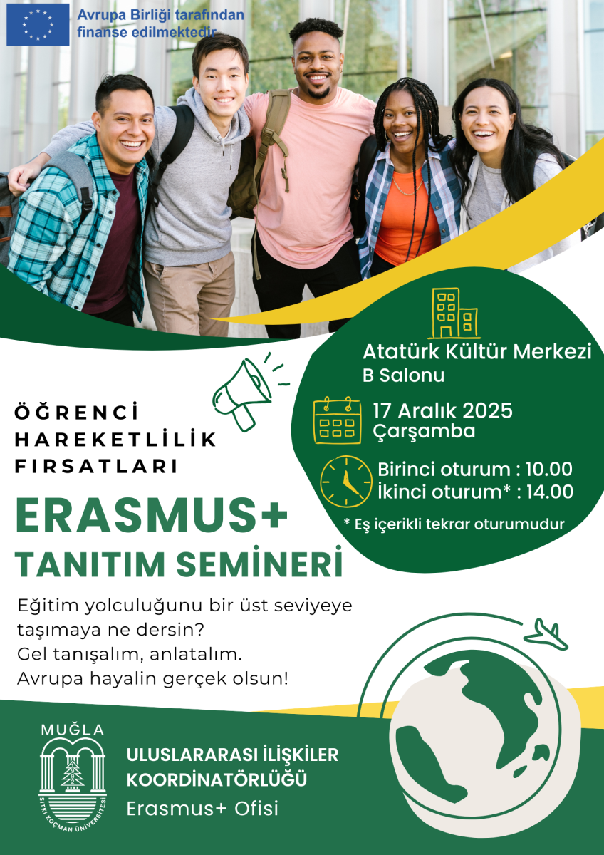 Erasmus+ Öğrenci Haraketliliği Bilgilendirme Semineri