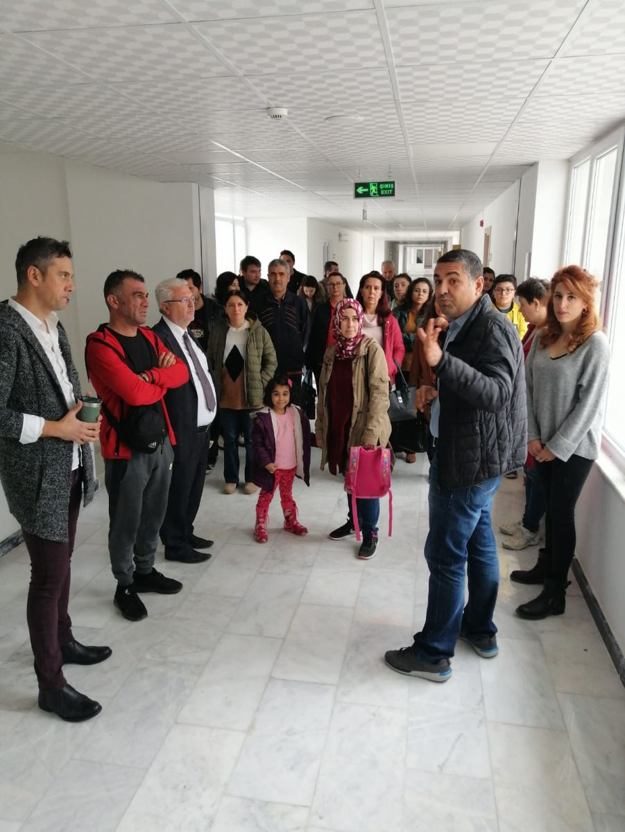  Fatih Ortaokulu öğretmenleri Yatağan Meslek Yüksek Okulunu ziyaret etti.