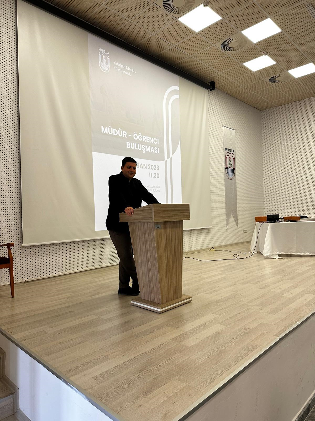 Müdür - Öğrenci Buluşması