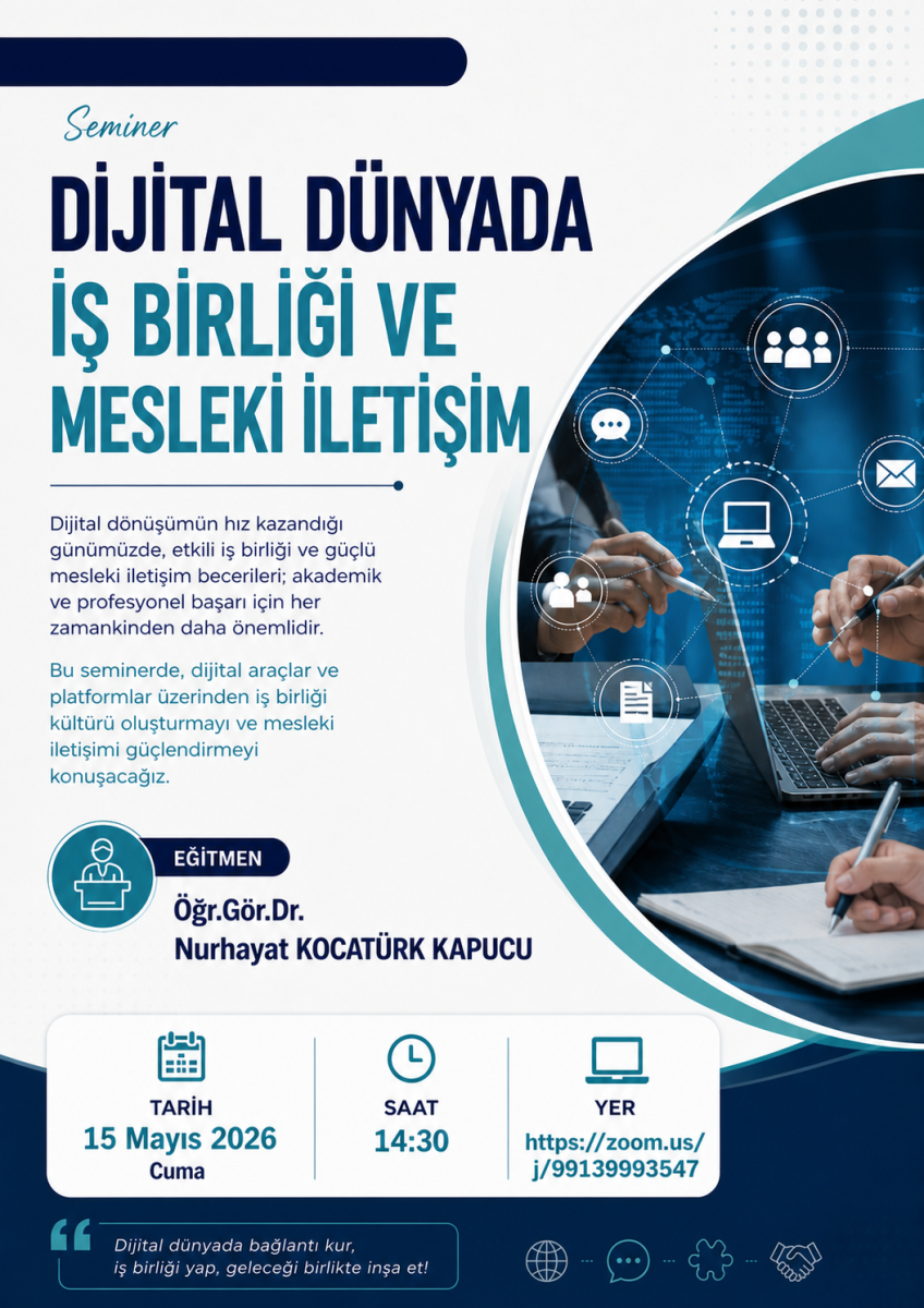 Dijital Dünyada İş Birliği ve Mesleki İletişim | Dr. Nurhayat Kocatürk KAPUCU