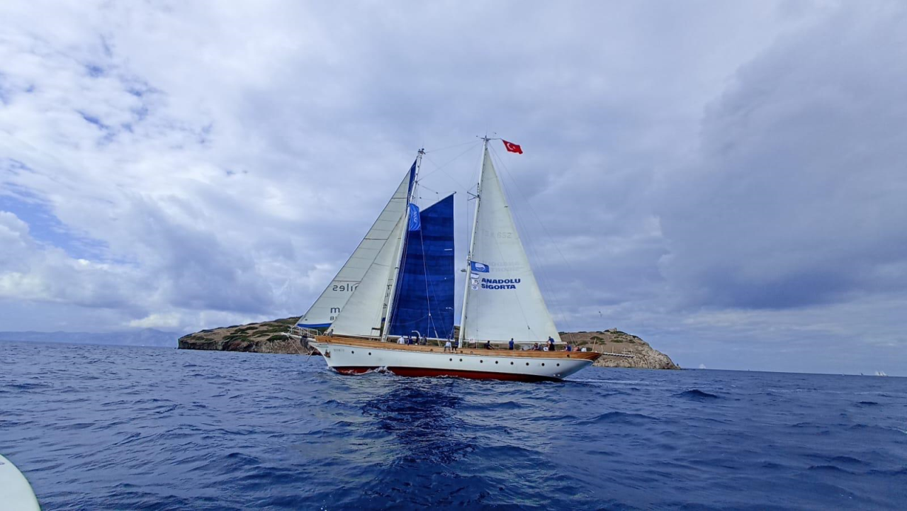 ? Yelkenlerde Büyük Başarı: STS Bodrum Okul Gemisi