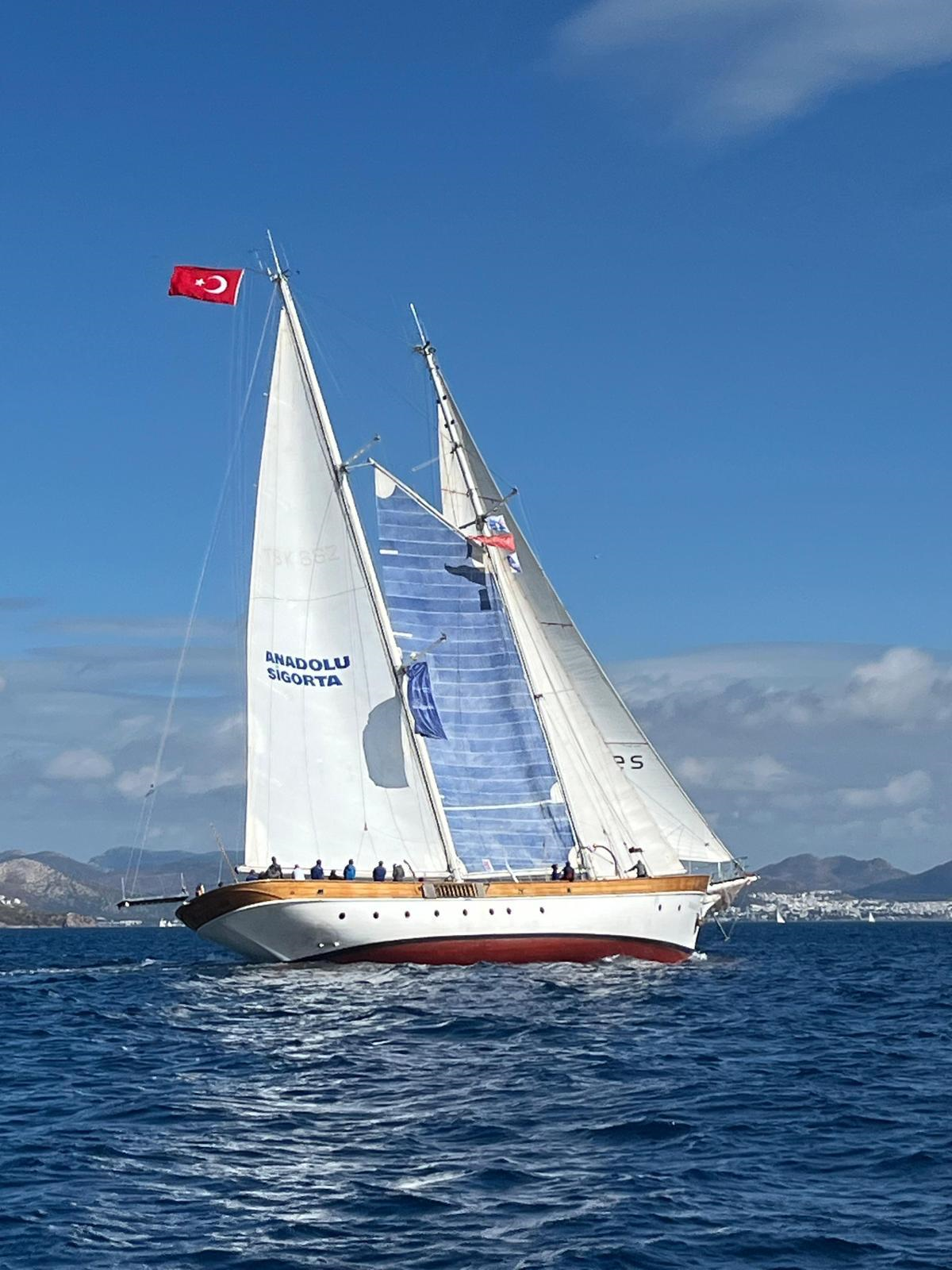 ? Yelkenlerde Büyük Başarı: STS Bodrum Okul Gemisi