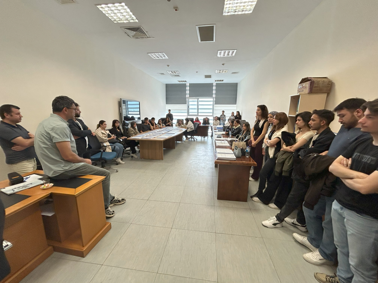 Dalaman Havalimanı Hava Trafik Kulesine teknik gezi düzenlendi.