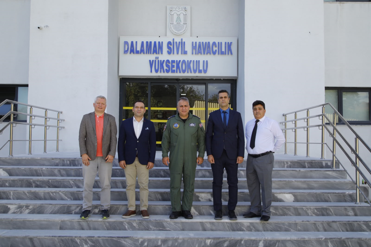 16. Ana Jet Üs ve Garnizon Komutanlığından Yüksekokulumuza İadeiziyaret