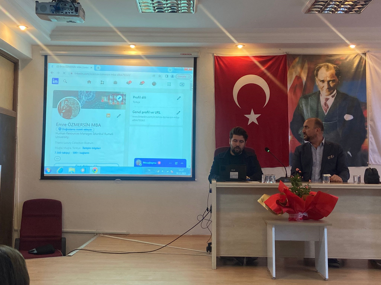 Titanic Bodrum Yöneticileri, Milas MYO Öğrencileriyle Sektörel Deneyimlerini Paylaştı