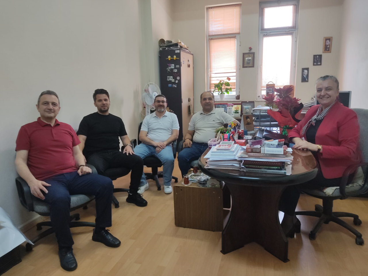 Milas MYO’dan Profesör Unvanı Alan Figen Çukur’a Tebrik Ziyareti