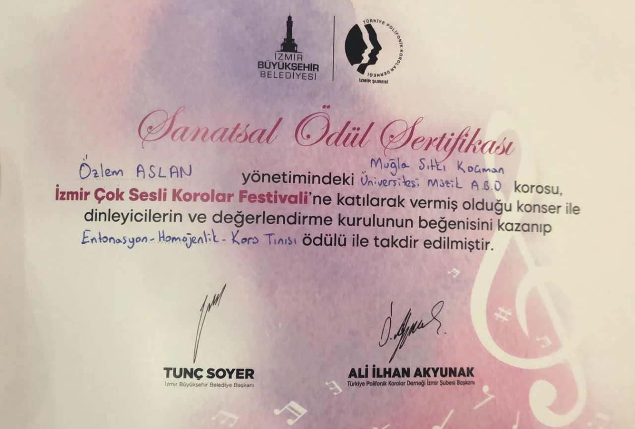 ÇOKSESLİ KOROLAR FESTİVALİ