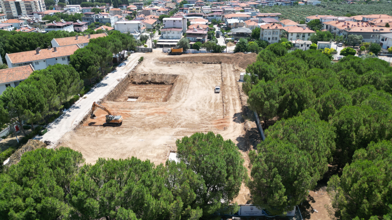 MSKÜ MİLAS VETERİNER FAKÜLTESİ HAYVAN HASTANESİNİN YAPIMINA BAŞLANDI