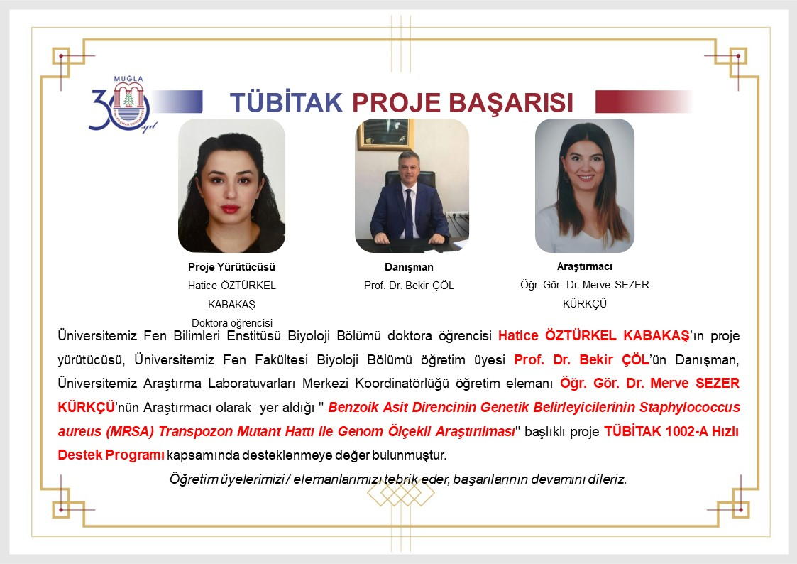 TÜBİTAK PROJE BAŞARISI