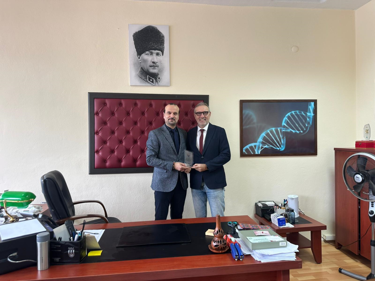 Fen Fakültesi Moleküler Biyoloji ve Genetik Bölümü Bölüm Başkalığına Prof. Dr. Reşat Ünal yerine Prof. Dr. Ergun Kaya atanmıştır