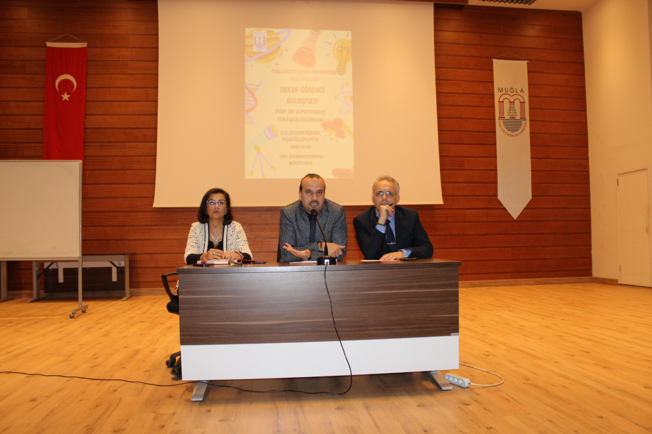 FAKÜLTEMİZDE DEKAN ÖĞRENCİ BULUŞMASI GERÇEKLEŞTİ