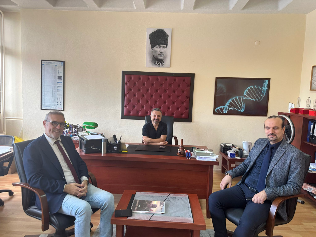 Fen Fakültesi Moleküler Biyoloji ve Genetik Bölümü Bölüm Başkalığına Prof. Dr. Reşat Ünal yerine Prof. Dr. Ergun Kaya atanmıştır