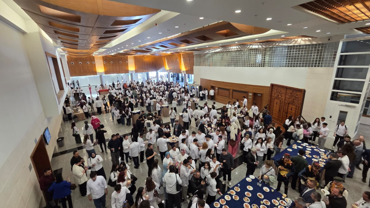 4.Ulusal Aşçılık Festivali için MSKÜ Atatürk Kültür Merkezine teknik gezi düzenlendi.