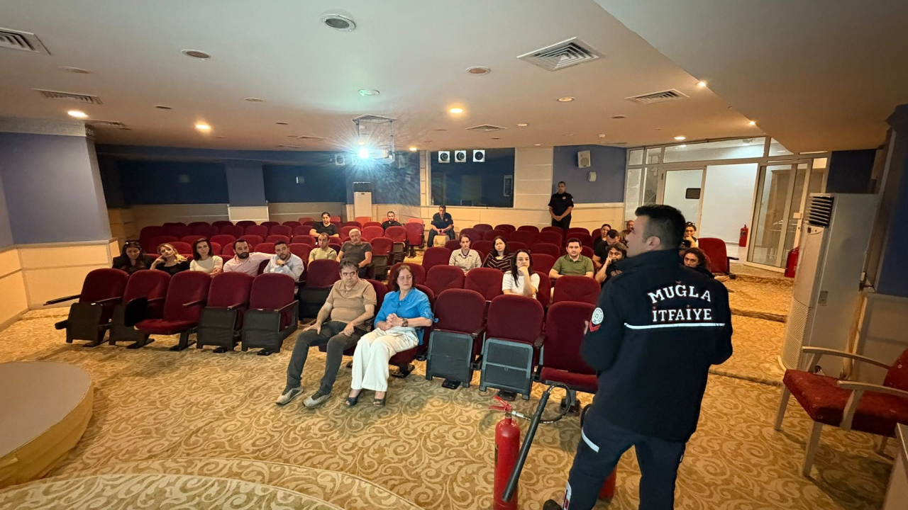 Yangın Önleme ve Korunma eğitimi gerçekleştirildi.