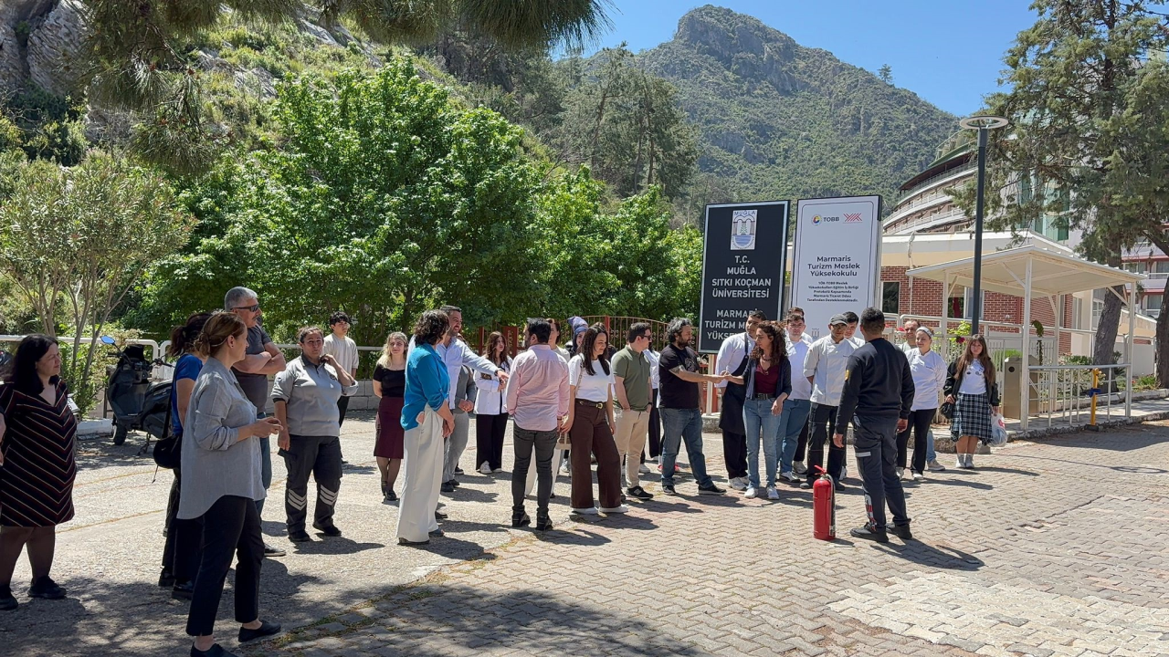 Yangın Önleme ve Korunma eğitimi gerçekleştirildi.