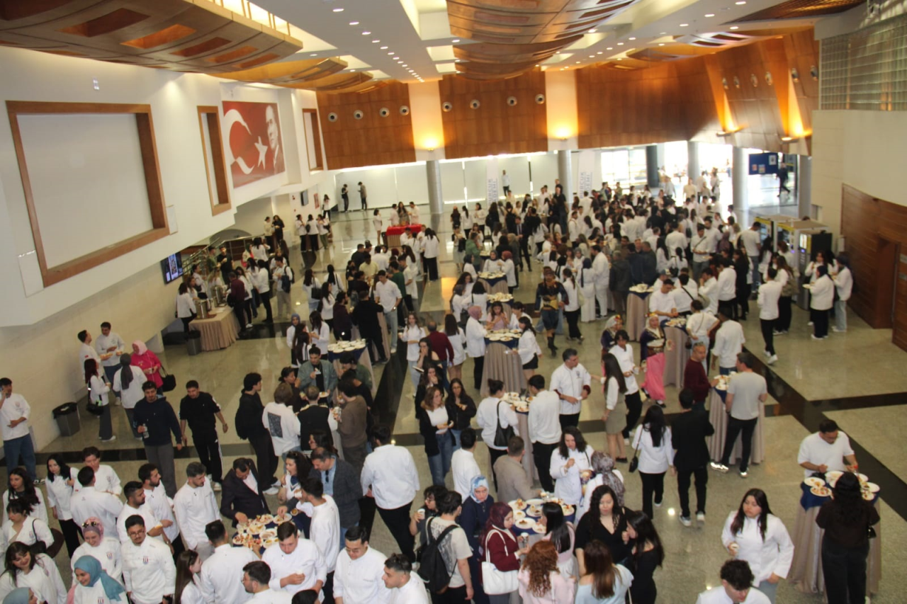 4.Ulusal Aşçılık Festivali için MSKÜ Atatürk Kültür Merkezine teknik gezi düzenlendi.