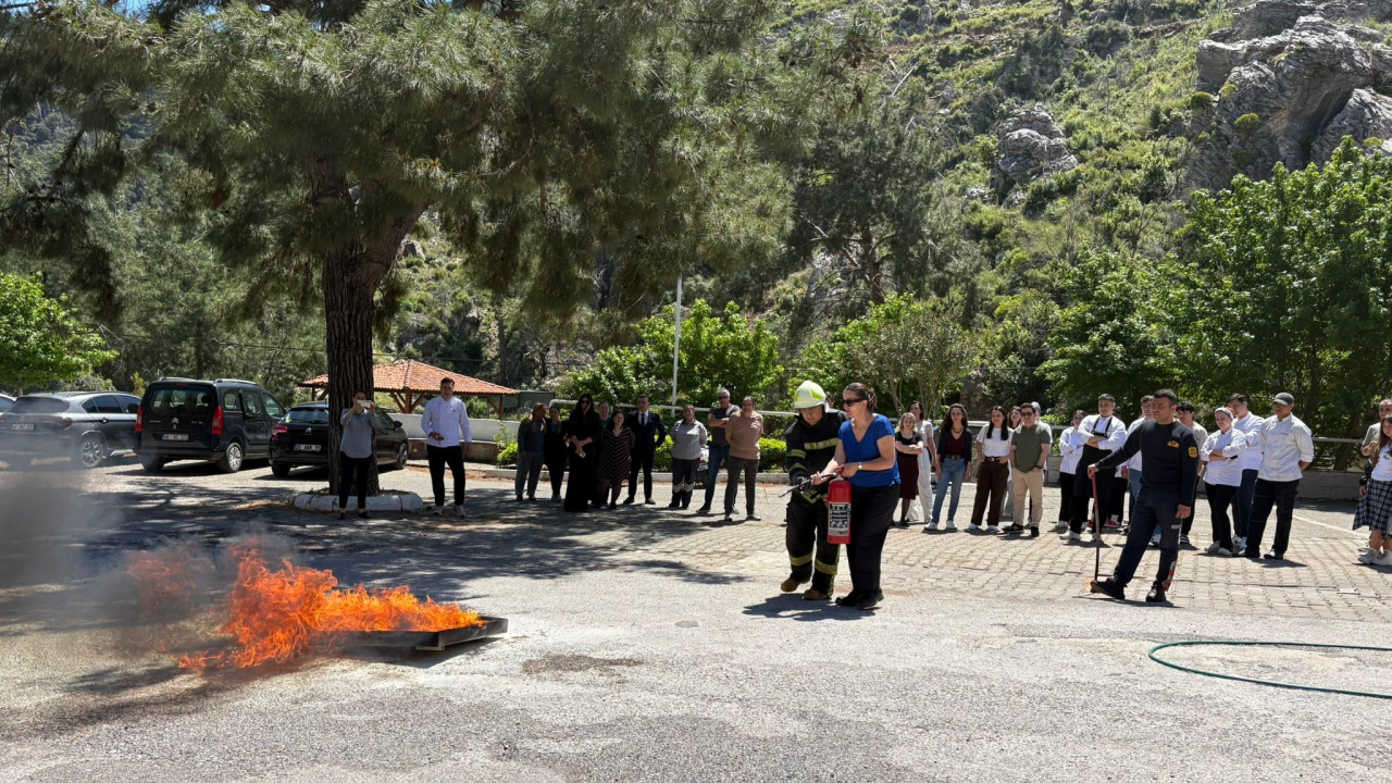 Yangın Önleme ve Korunma eğitimi gerçekleştirildi.