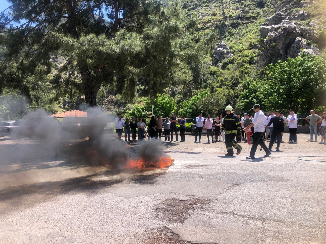 Yangın Önleme ve Korunma eğitimi gerçekleştirildi.