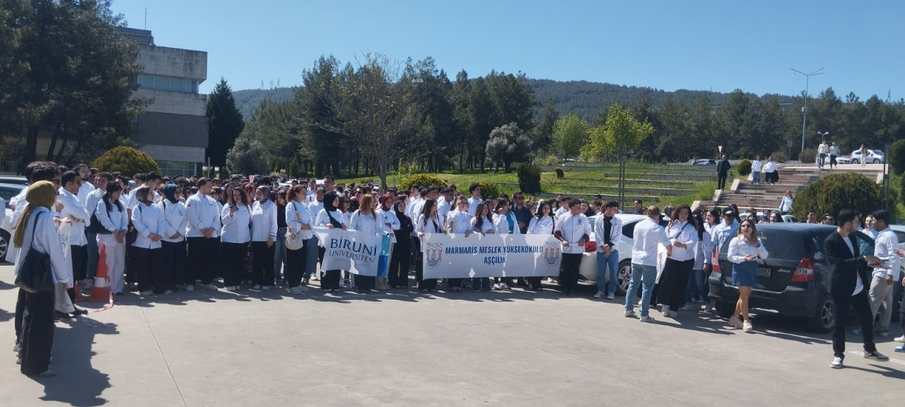 4.Ulusal Aşçılık Festivali için MSKÜ Atatürk Kültür Merkezine teknik gezi düzenlendi.