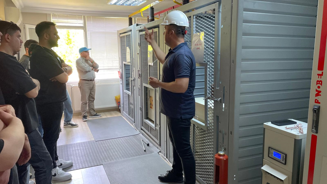 Öğrencilerden ADM Elektrik Yatağan Eğitim Merkezi’ne Teknik Gezi