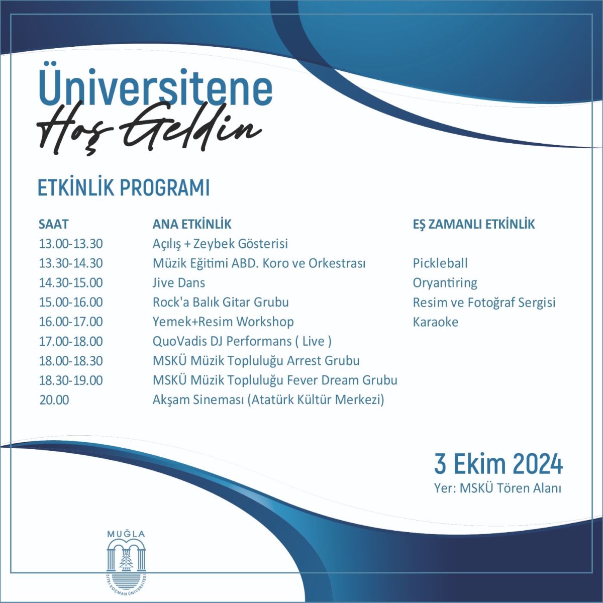Etkinlik Programı