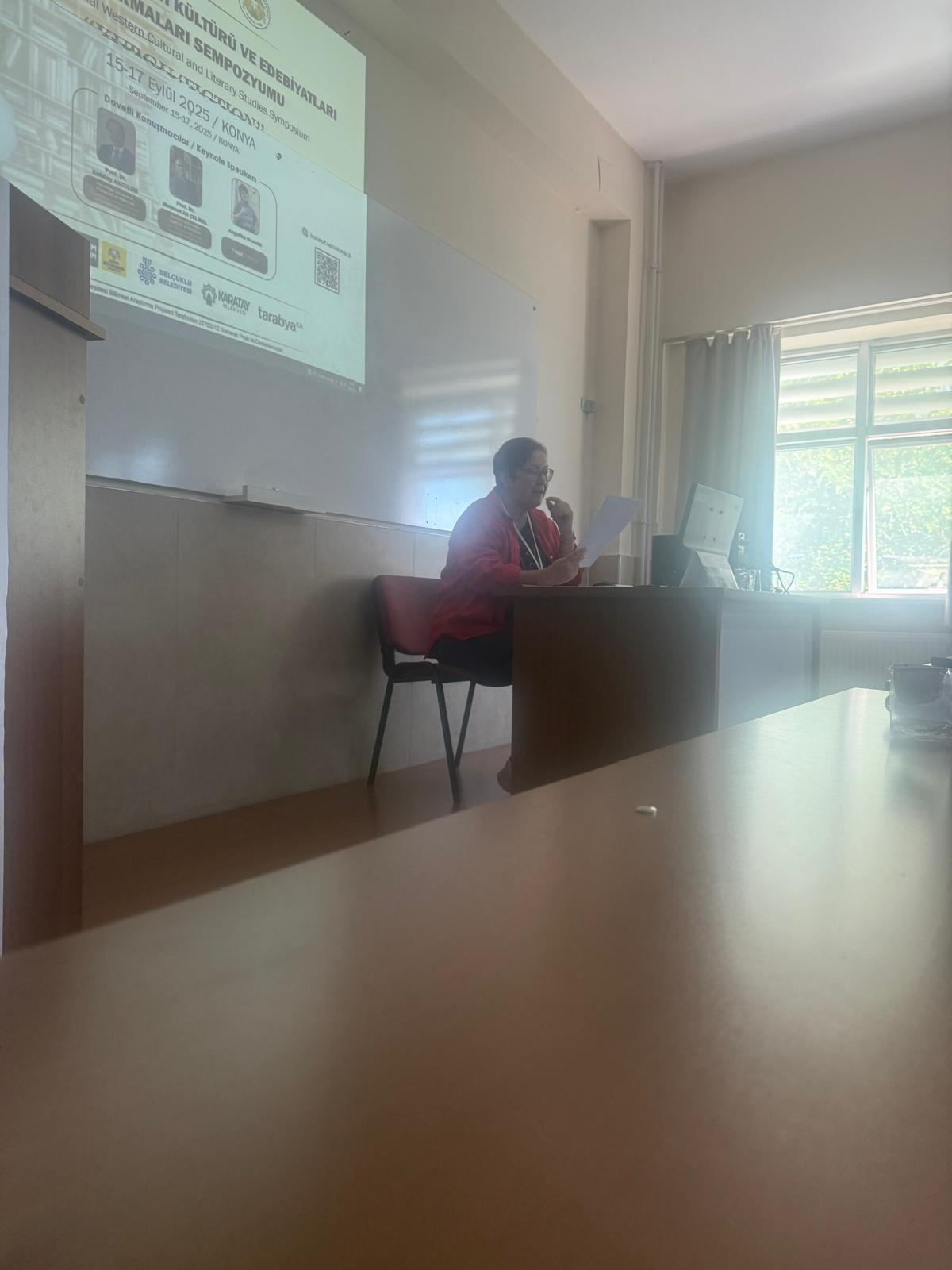 Doç.Dr. Sezer Sabriye İkiz IX.BAKEA Sempozyumuna katıldı!