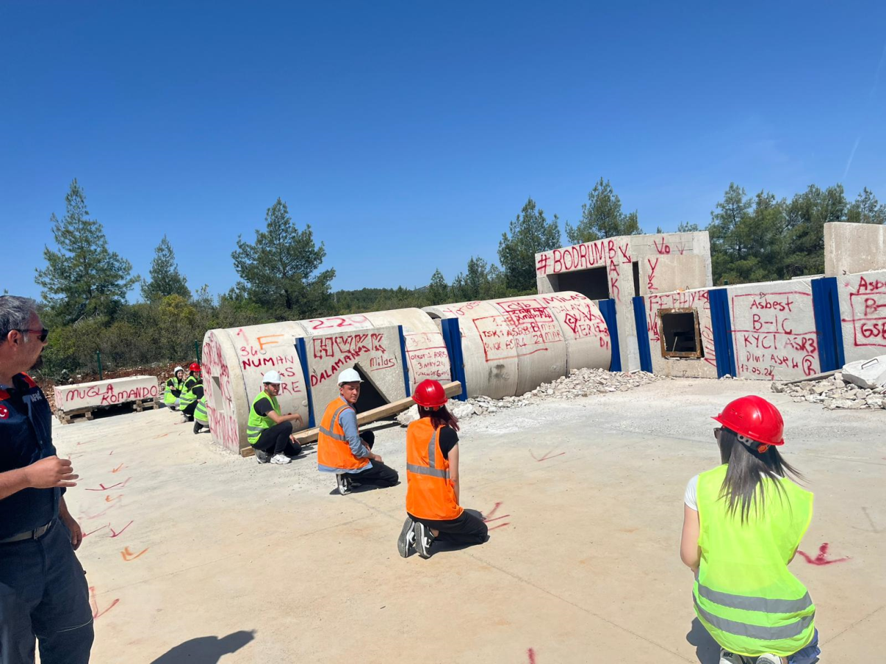 Acil Durum ve Afet Yönetimi Öğrencilerimiz AFAD Uygulama Eğitiminde