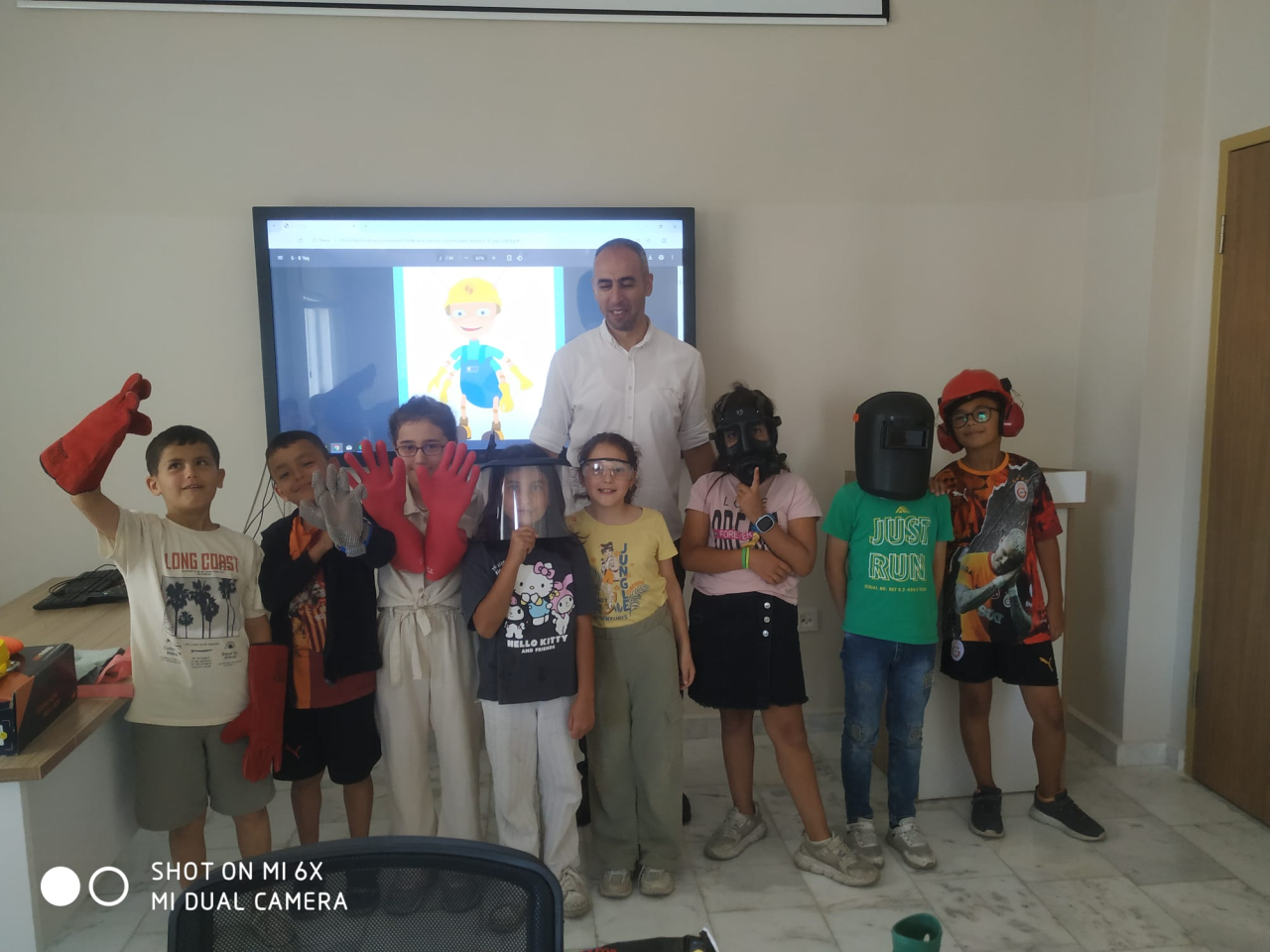 Cumhuriyet İlkokulu Öğrencileri ile İş Sağlığı ve Güvenliği Etkinliği