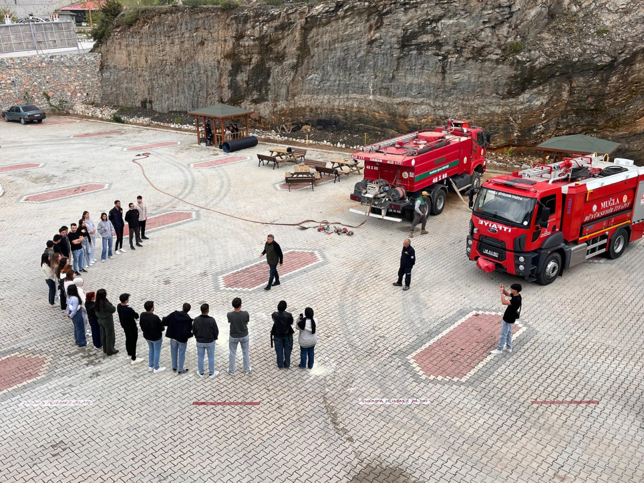 Kavaklıdere MYO’da Uygulamalı Orman Yangınları Eğitimi Gerçekleştirildi