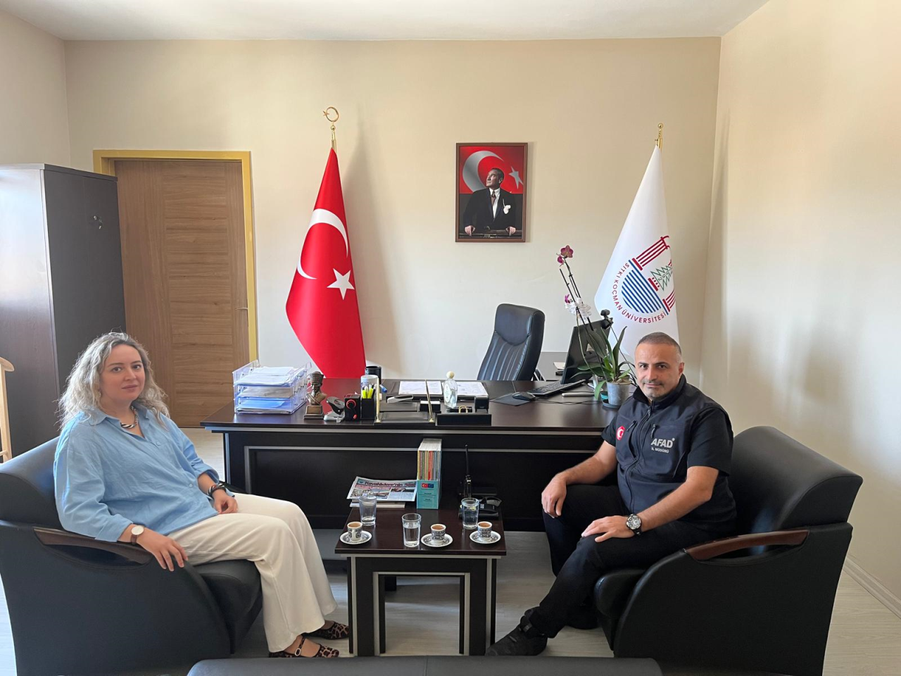 Muğla AFAD Müdürü Sn. İshak CİNDİOĞLU Yüksekokulumuz Ziyareti 