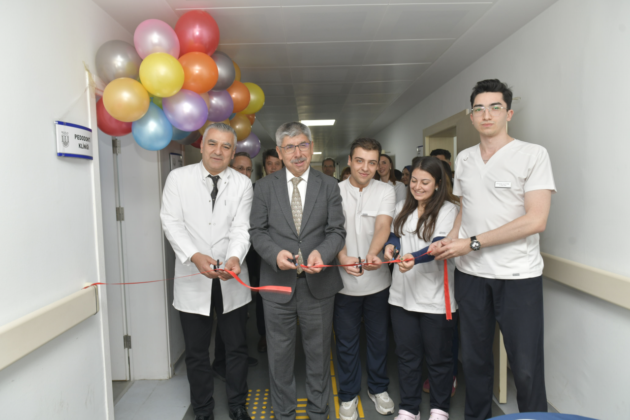 Fakültemizde Yeni Pedodonti Kliniği