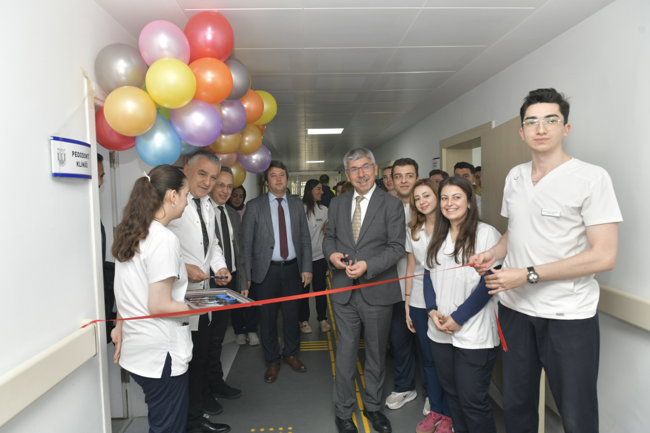 Fakültemizde Yeni Pedodonti Kliniği