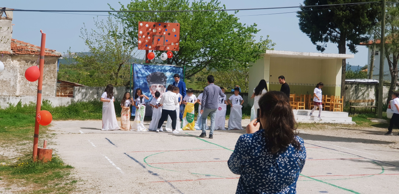 Köy İlkokulunda 23 Nisan Etkinliğine Katılındı