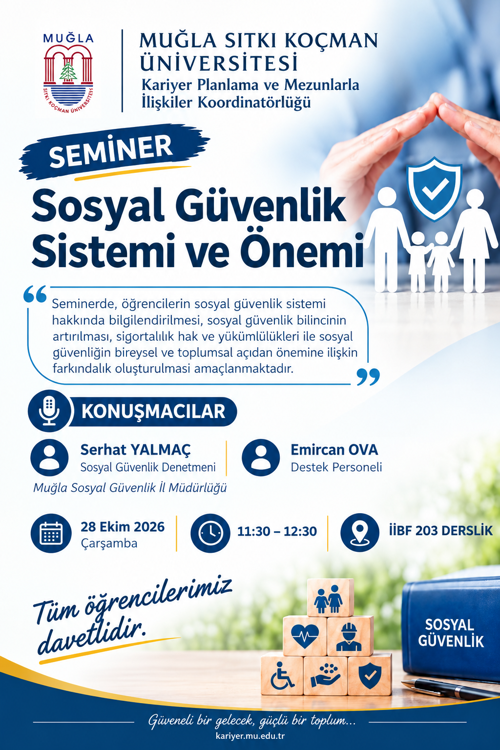 Sosyal Güvenlik Sistemi ve Önemi” Konulu Seminer Gerçekleştirildi