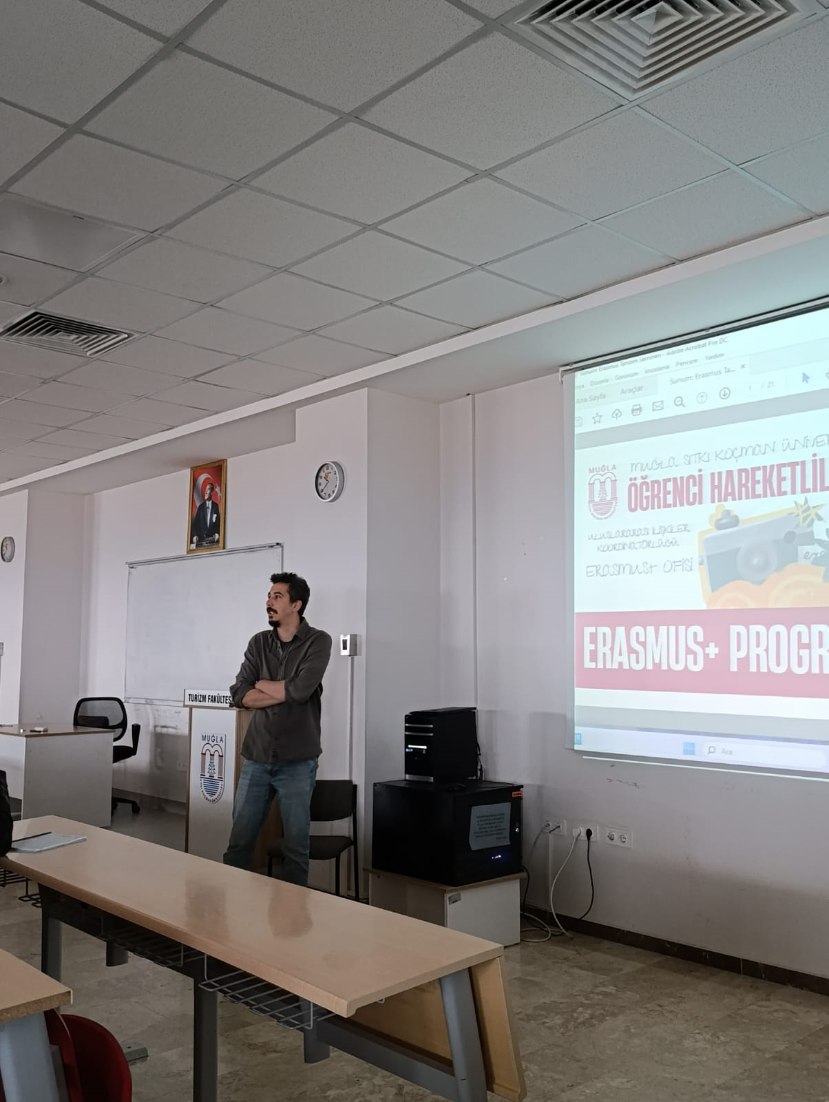 Erasmus+ Öğrenci Haraketliliği Bilgilendirme Semineri Gerçekleşti