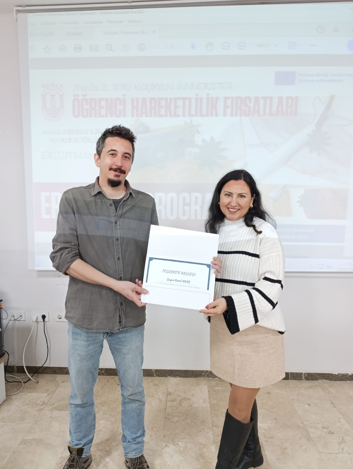 Erasmus+ Öğrenci Haraketliliği Bilgilendirme Semineri Gerçekleşti