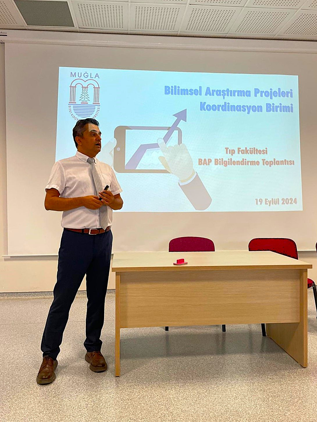 Roadmap Presented to Academics and Students with the Project Processes Event