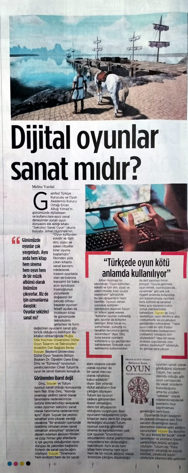 Milliyet Gazetesi Kültür Sanat Eki