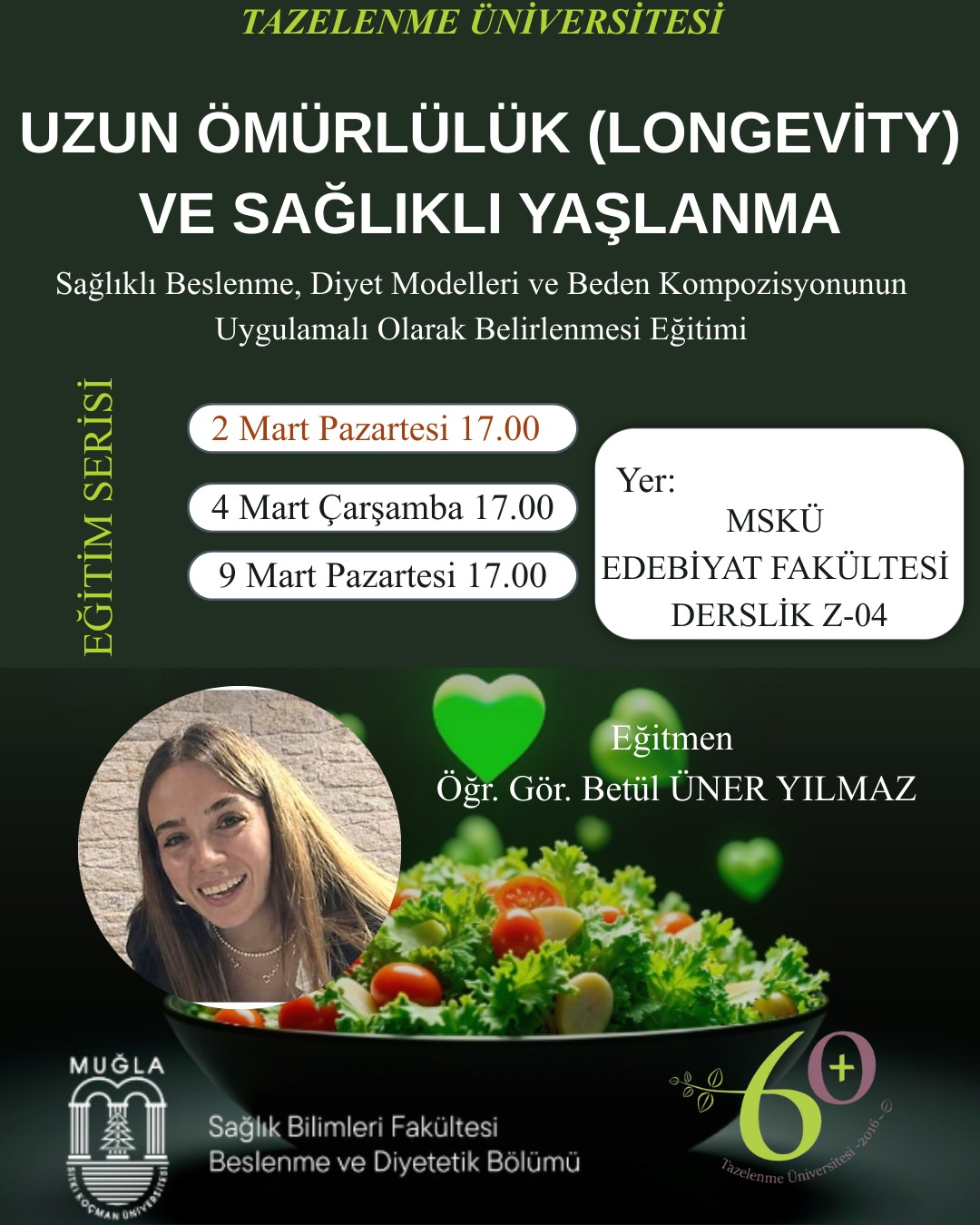 Beslenme ve Diyetetik Bölümü