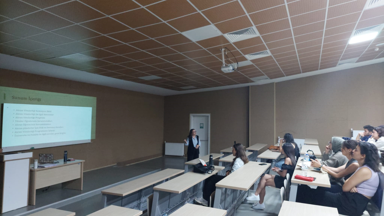Peer Mentorship Training Was Successfully Held Within the Scope of the 2025–2026 Academic Year Program
