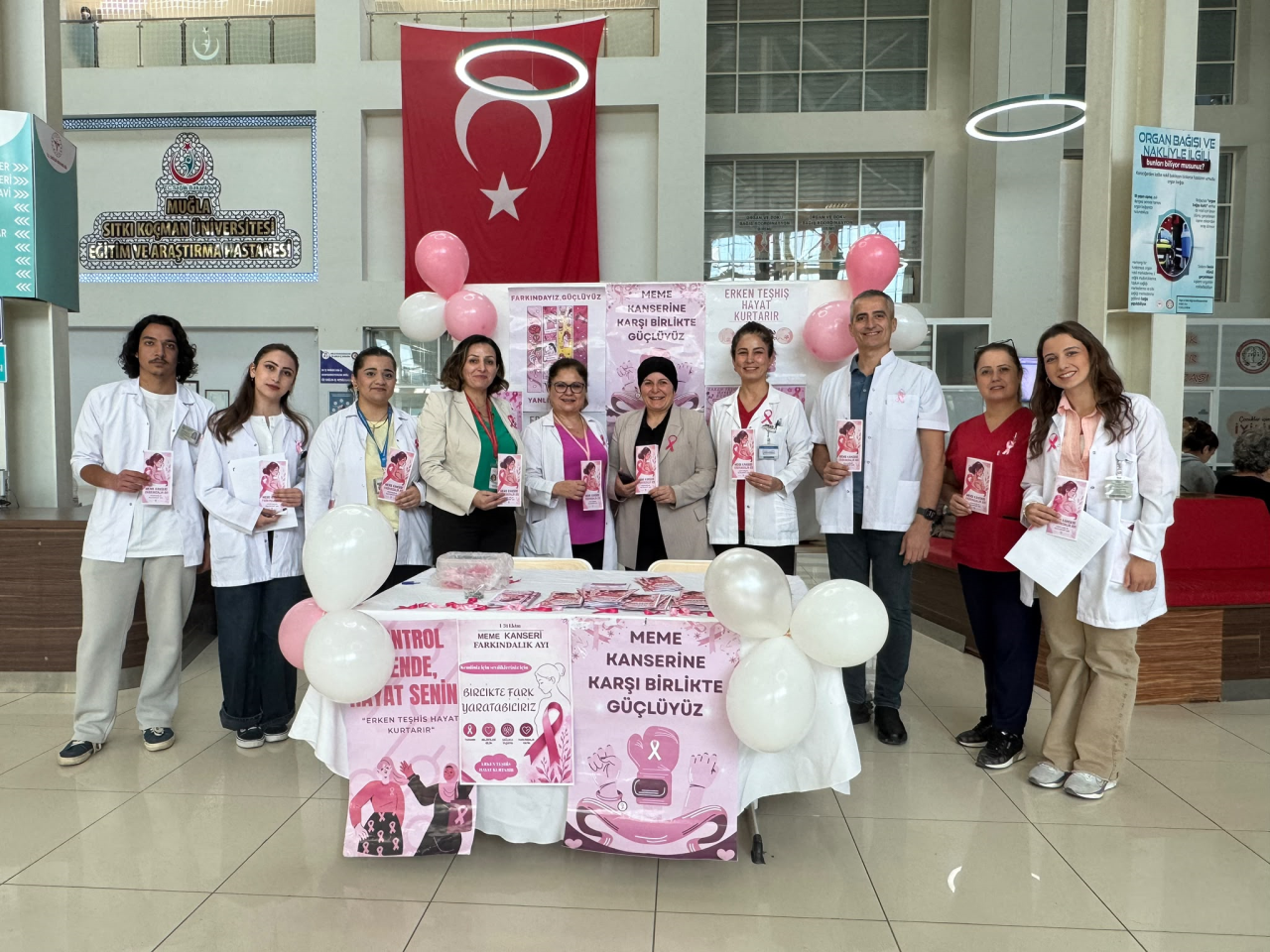 A Meaningful Event Organized by the Department of Nursing as Part of Breast Cancer Awareness Month