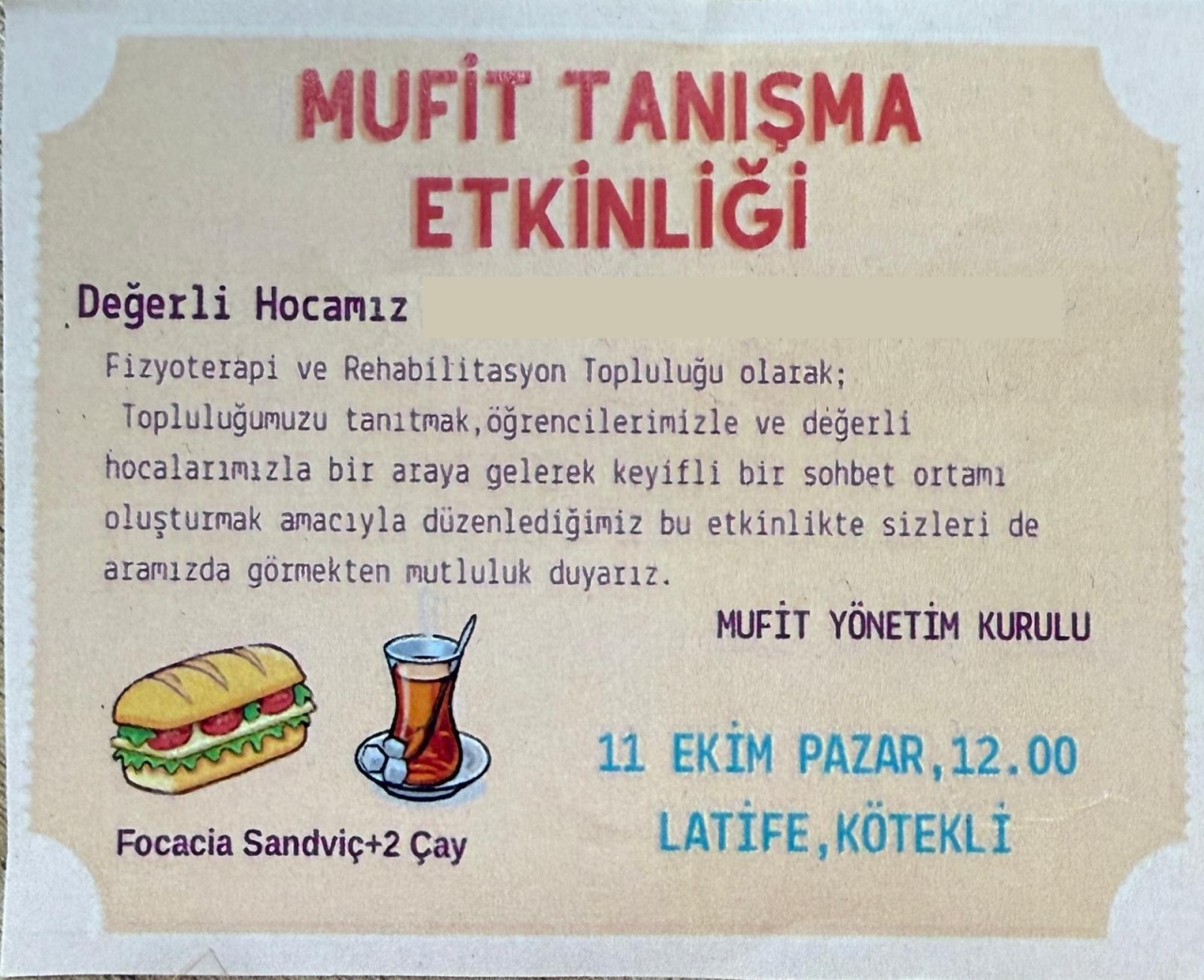 MUFİT tarafından Güz Dönemi Tanışma ve Kaynaşma Etkinliği Düzenlendi