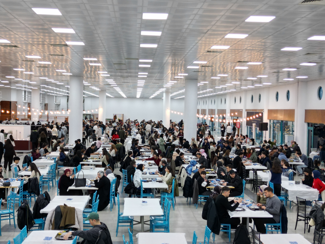 MSKÜ’de Ramazan Bereketi: Öğrenciler ve Protokol Aynı Sofrada