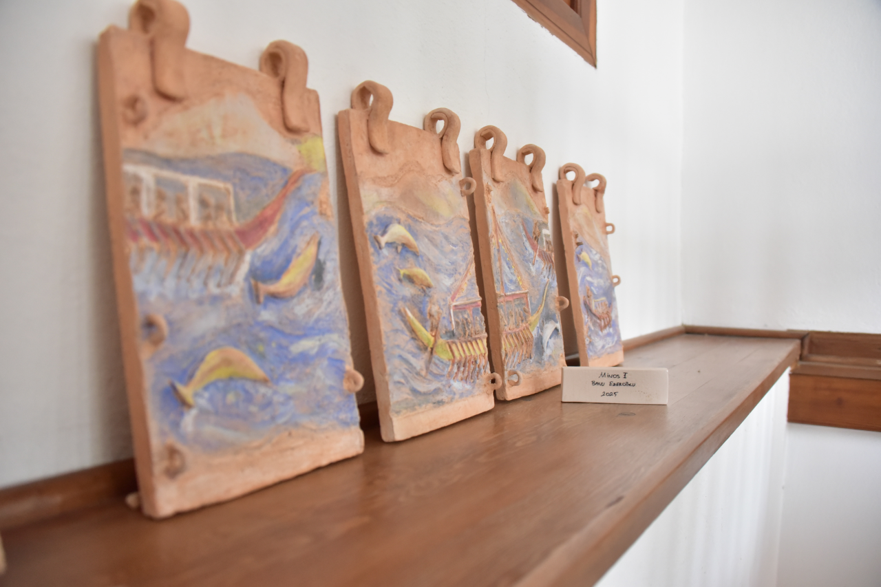"Bir Minos Hikâyesi” Sergisi Açıldı