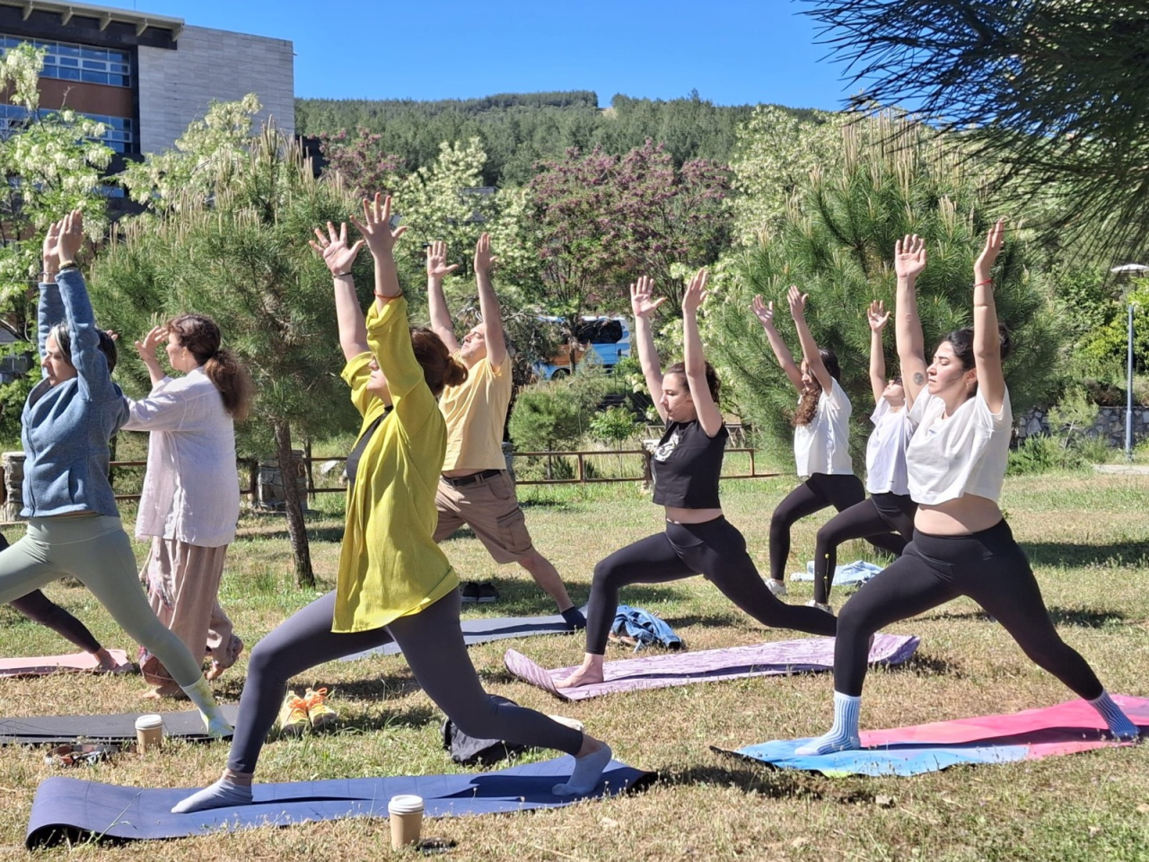 Breath, Mindfulness, and Wellbeing Came Together on the Green Campus